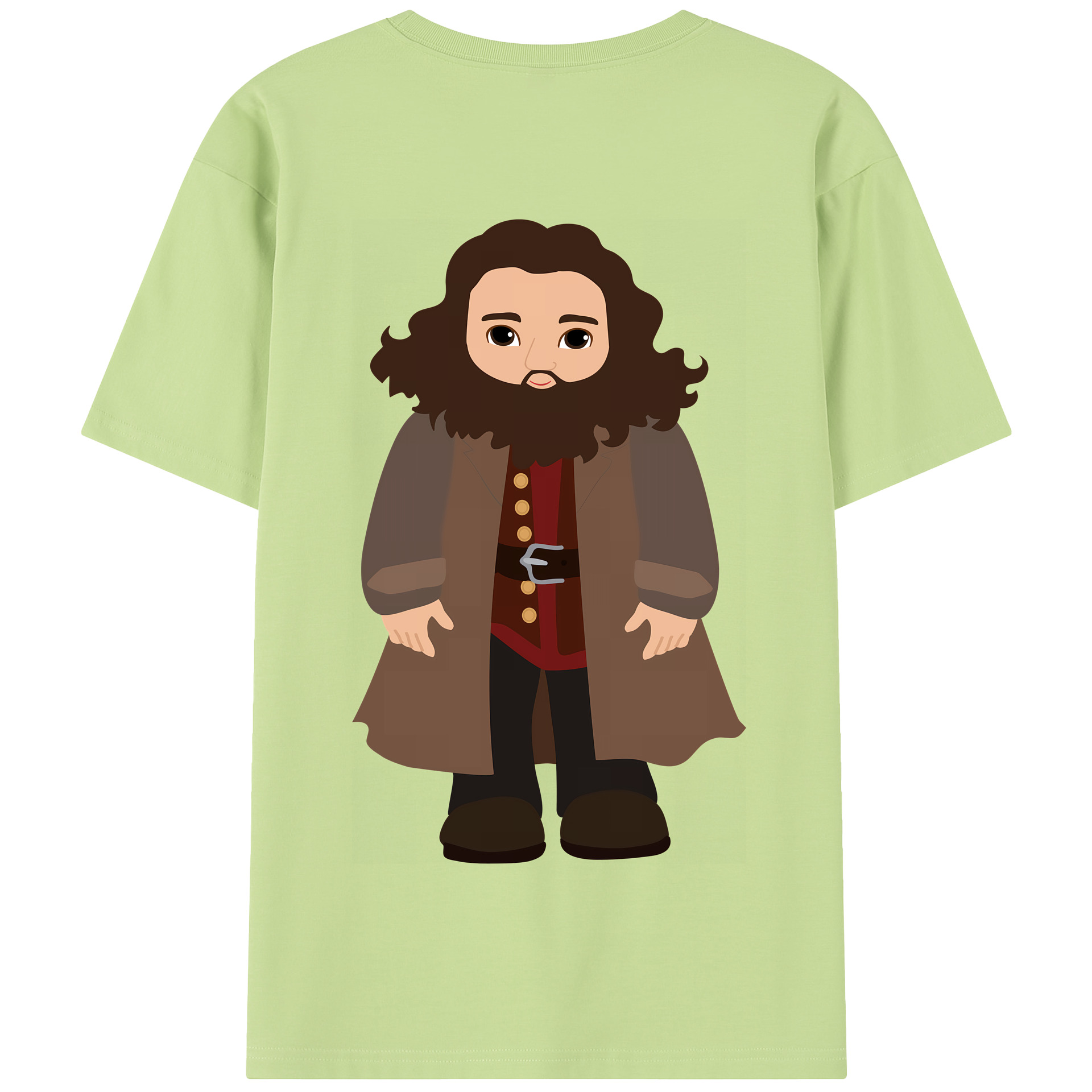 （画像用） Harry Potter ハリー・ポッターシリーズ 綿100％半袖Tシャツ（背面プリント）